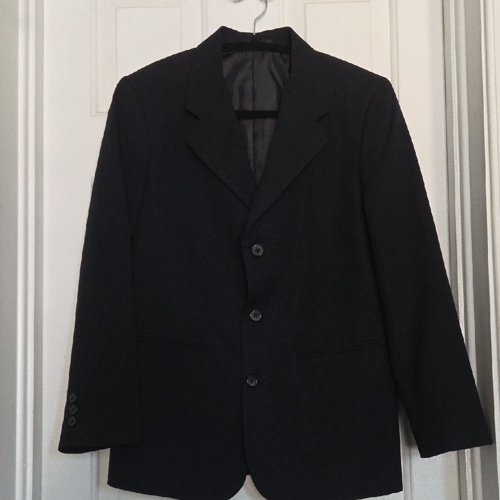 Classic Black Boy's Blazer